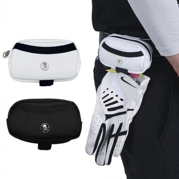 3 in1 해골 골프공주머니 골프볼파우치 골프티 골프장 골프 공케이스 공가방 악세서리 볼파우치 공파우치