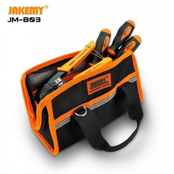 JAKEMY 공구 파우치 휴대용 공구가방 소형 JM B03 공구 파우치 가방 전자