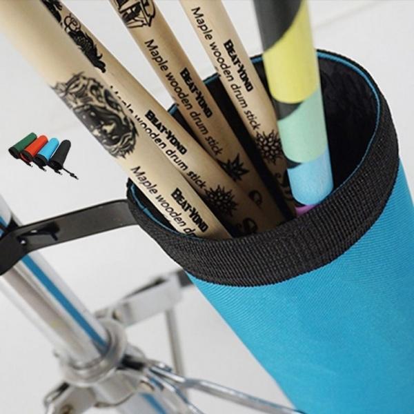 주머니형 드럼스틱홀더 보관함 케이스 가방 케이스 드림 꽂이 주머니형 걸이 수납 스틱 홀더 악기 파우치