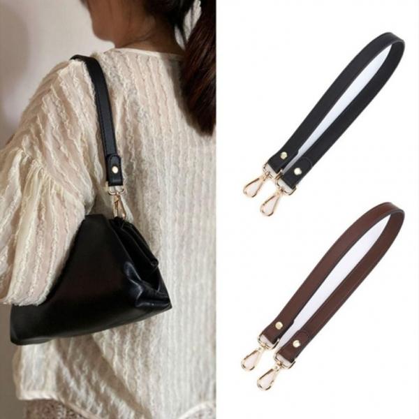 숏핸들 탑핸들 가죽 가방끈 리폼 스트랩 끈 48cm 어깨끈 가방 가죽 소 사피아노 토트 스트랩 부자재