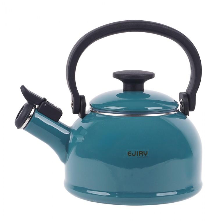 디디샵 IH 법랑 휘슬 주전자 1.6L 스모크블루 (800916)