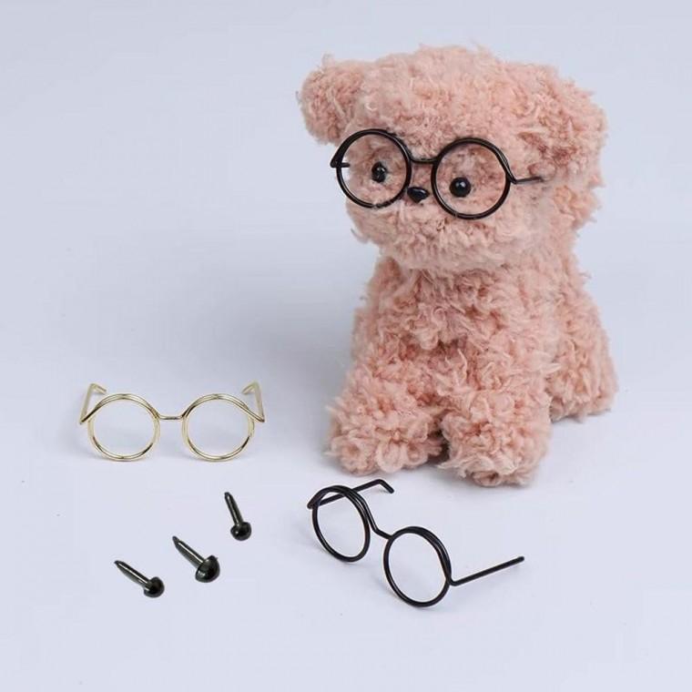 인형 미니 눈 코 부자재 세트 악세서리 diy재료 안경 장식