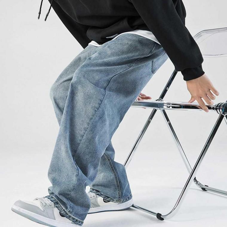 데님 워싱 팬츠 남자 캐주얼 청바지 데일리룩 빈티지