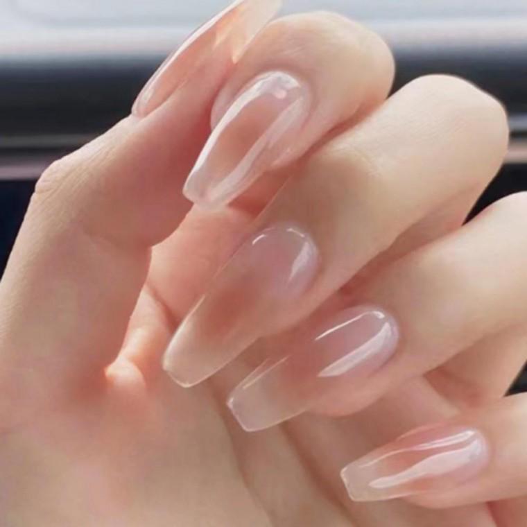 네일팁 붙이는 인조 연장 셀프 젤 파츠 패디팁 재료 스티커 팁 연습