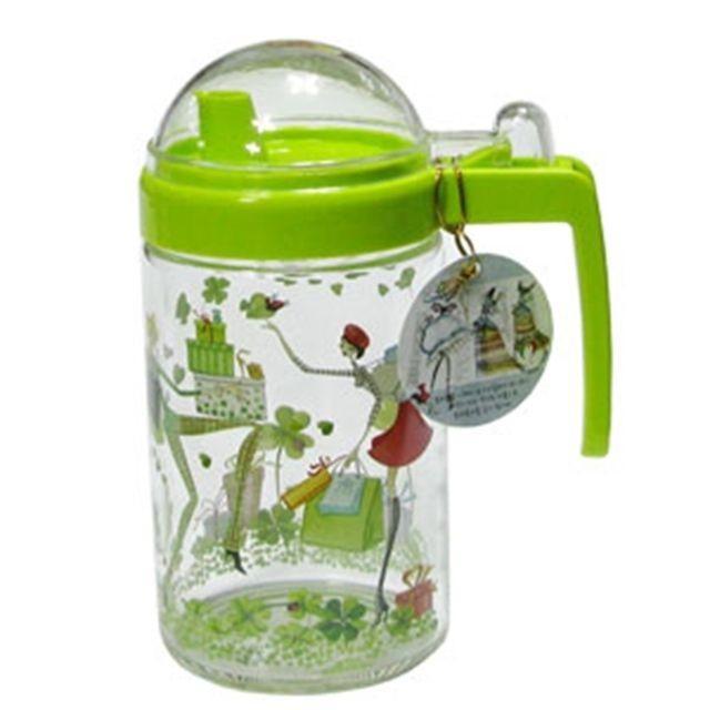 오일병 450ml 그린 소스용기 드레싱 양념병 소스병 참기름