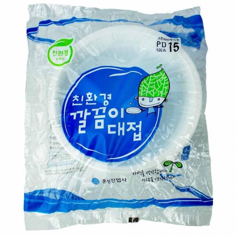 훈성산업사 깔끔이 대접 PD15 150mm 10개입