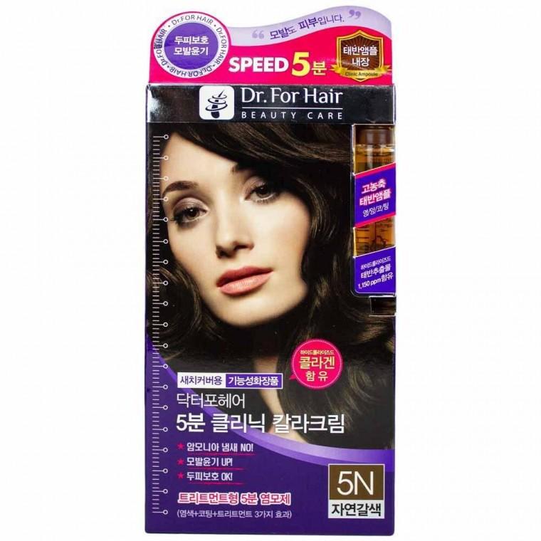 닥터포헤어 5분 클리닉 칼라크림 5N-자연갈색(1434)