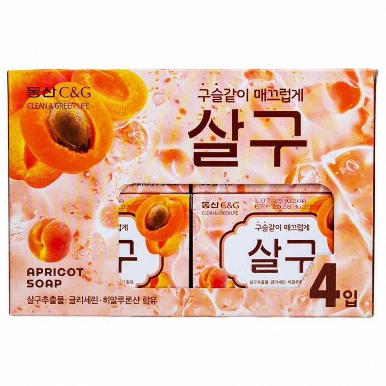 클리오 동산 C앤G 살구비누 90g 4개입