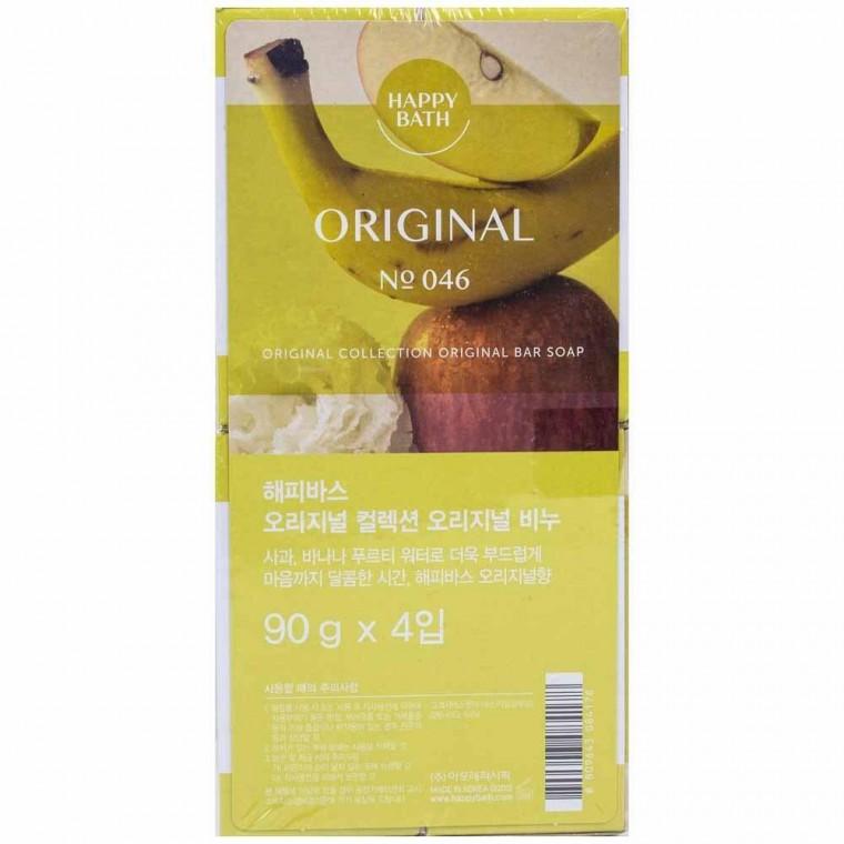 해피바스 오리지널 컬렉션 오리지널 비누 90g x 4개입