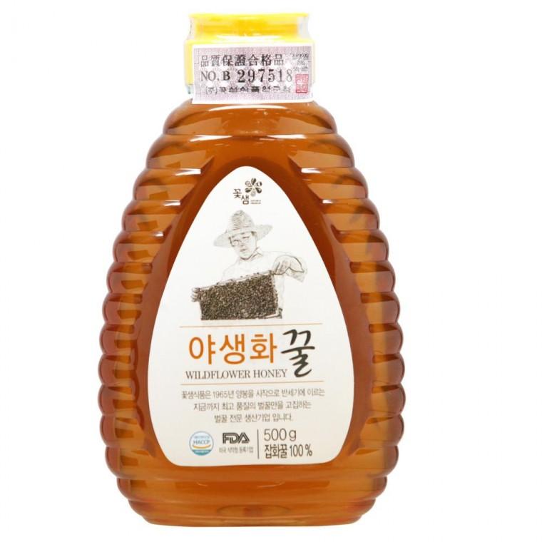 꽃샘 야생화 꿀 500g