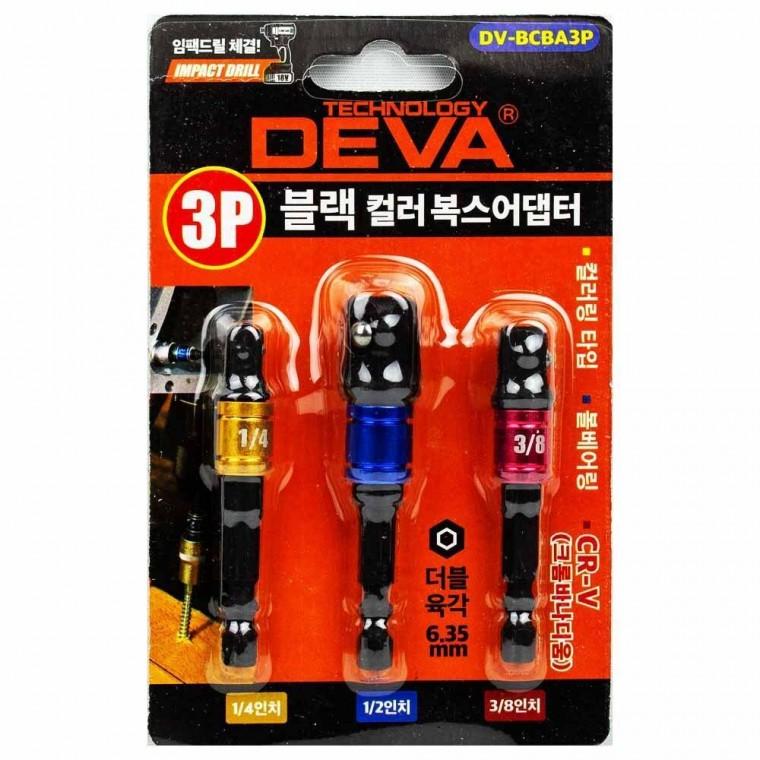 DEVA 컬러 복스 아답타 3P DV-BCBA3P(424821)