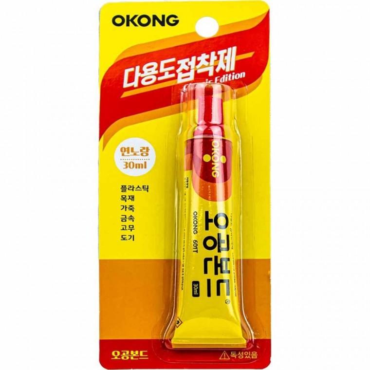 오공본드 다용도접착제 연노랑 30ml