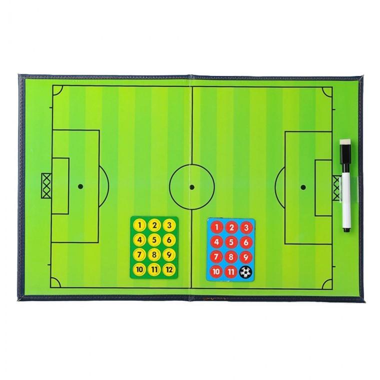 휴대용 축구 농구 전술 보드판 작전판 자석 마커