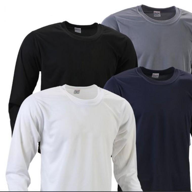 라운드넥 쿨론 특대사이즈 긴팔 냉감 3XL 5XL까지 행사복 4XL