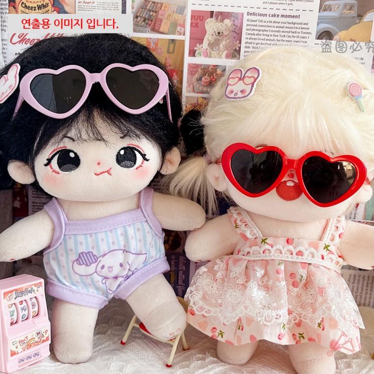 인형 선글라스 아기자기한 장식 DIY 안경 꾸미기 여아