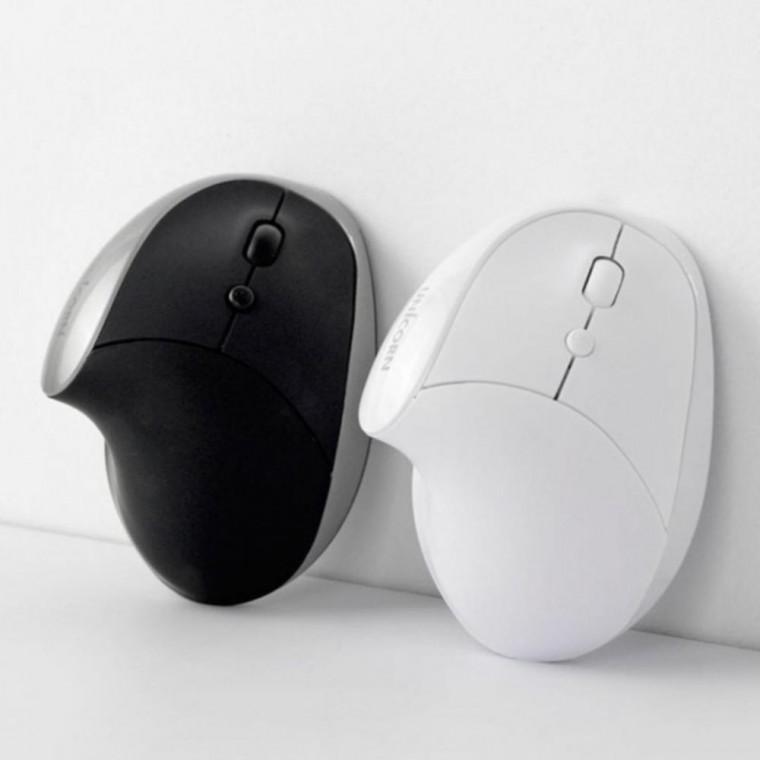 저소음 무선마우스 버티컬 마우스 2.4G BT USB 충전식
