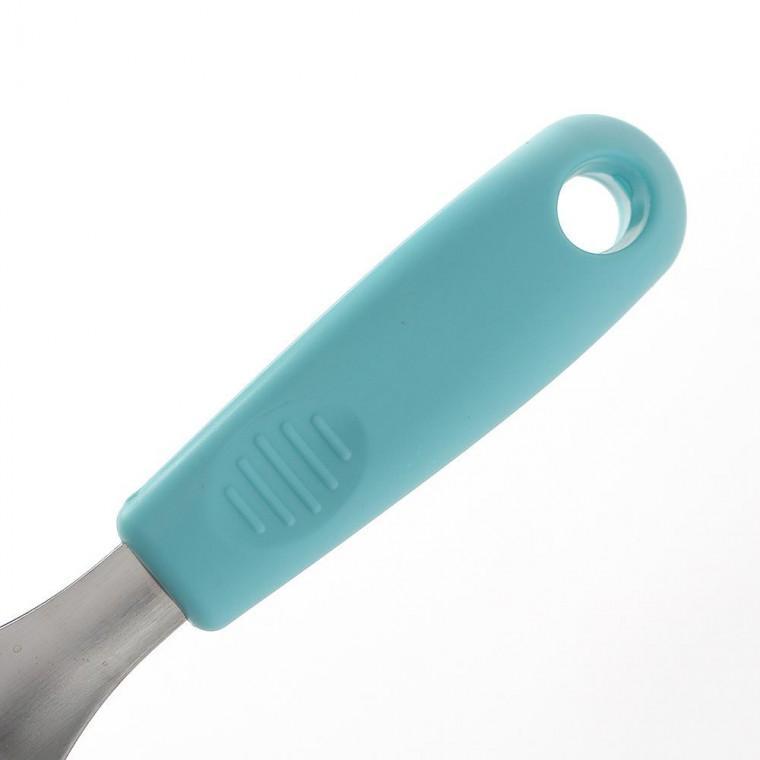 미니 국자 블루 앞접시 국자