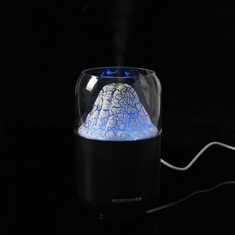 볼케이노 USB 무드등 가습기 250ml 휴대용 미니