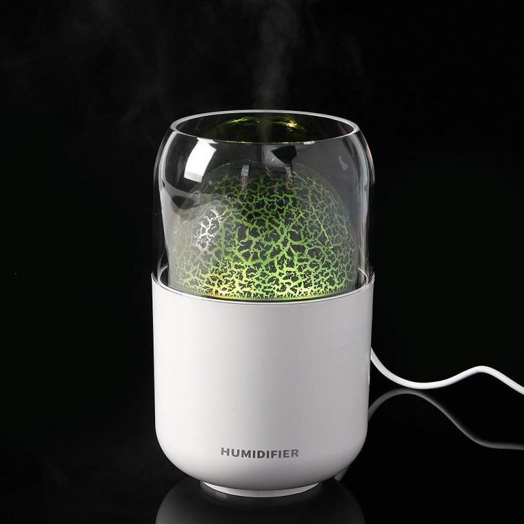 볼케이노 USB 무드등 가습기 250ml 탁상용 미니