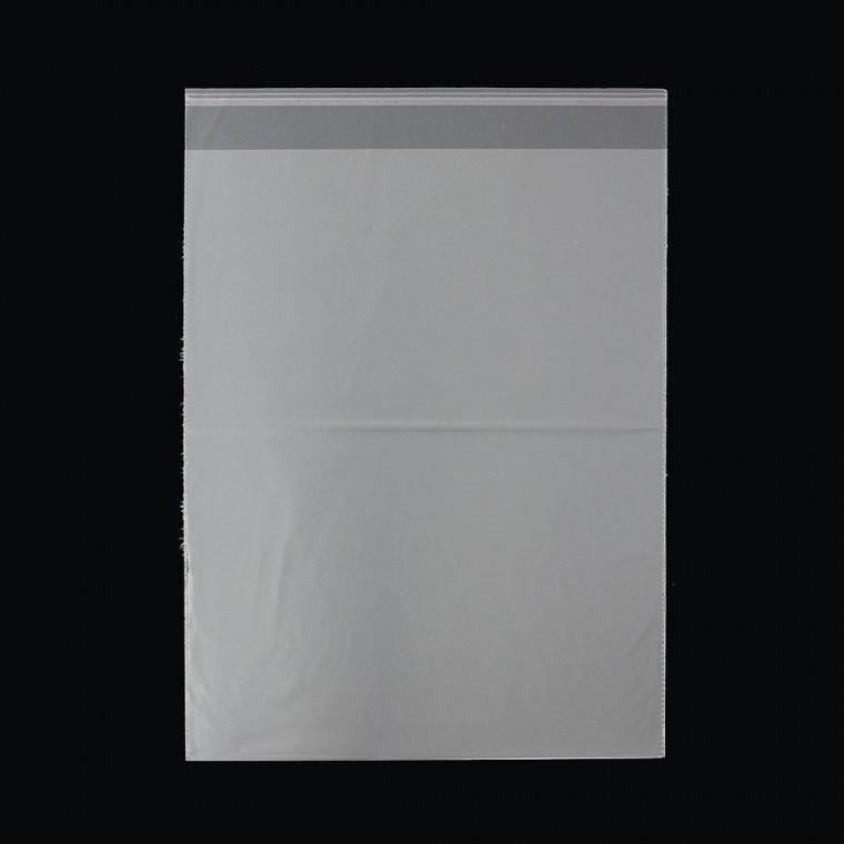 포장용 접착식 투명 OPP 봉투 100매 28x38cm