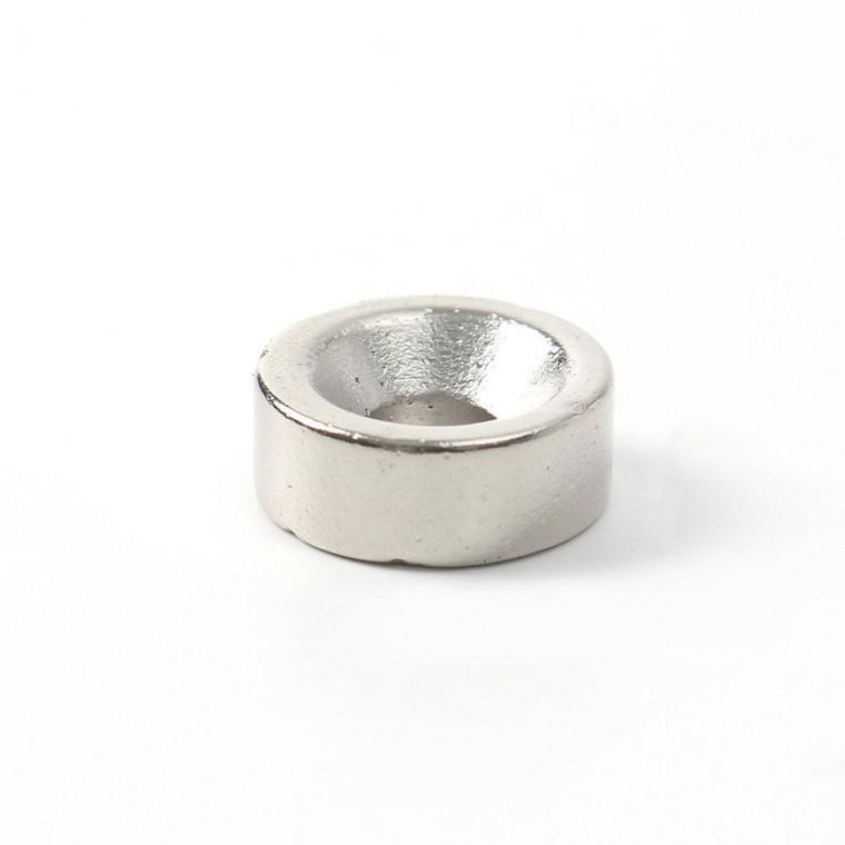 접시머리 원형 자석 20개입 12x5mm 홀84
