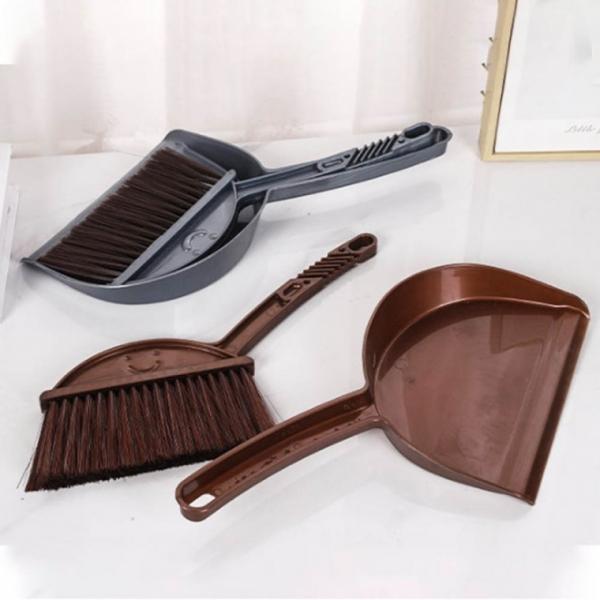 빗자루 슬리퍼 일체형 청소도구 간편보관 쓰레받이세트
