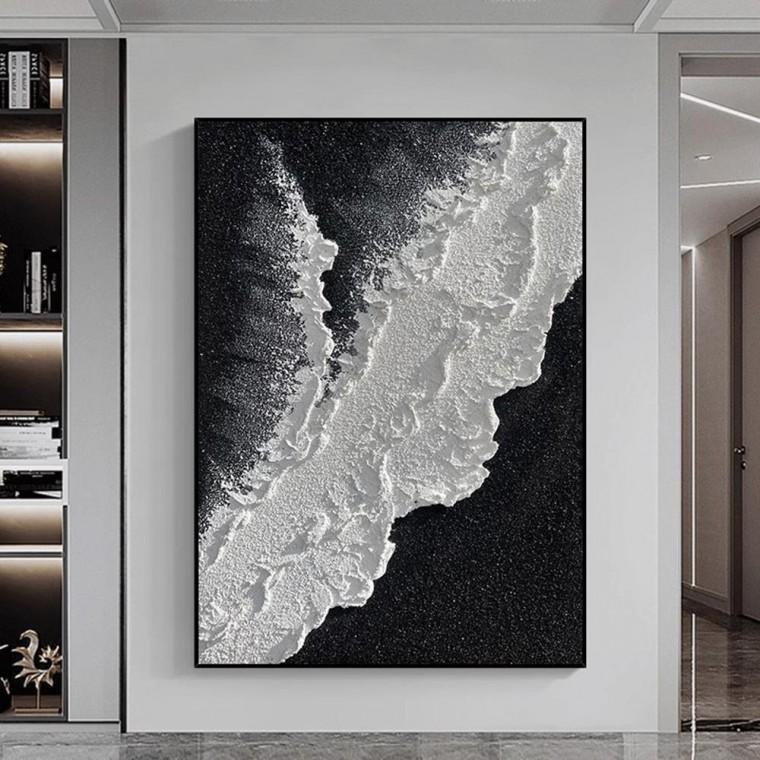 인테리어 3D 바다 풍경 캔버스 아트 프레임 50x70cm