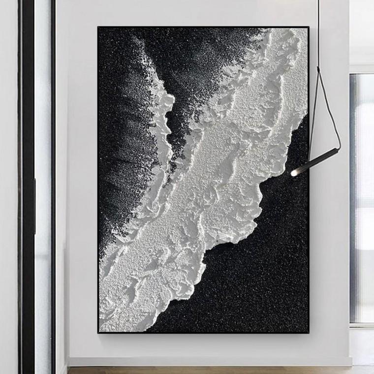 인테리어 3D 바다 풍경 캔버스 아트 프레임 60x80cm