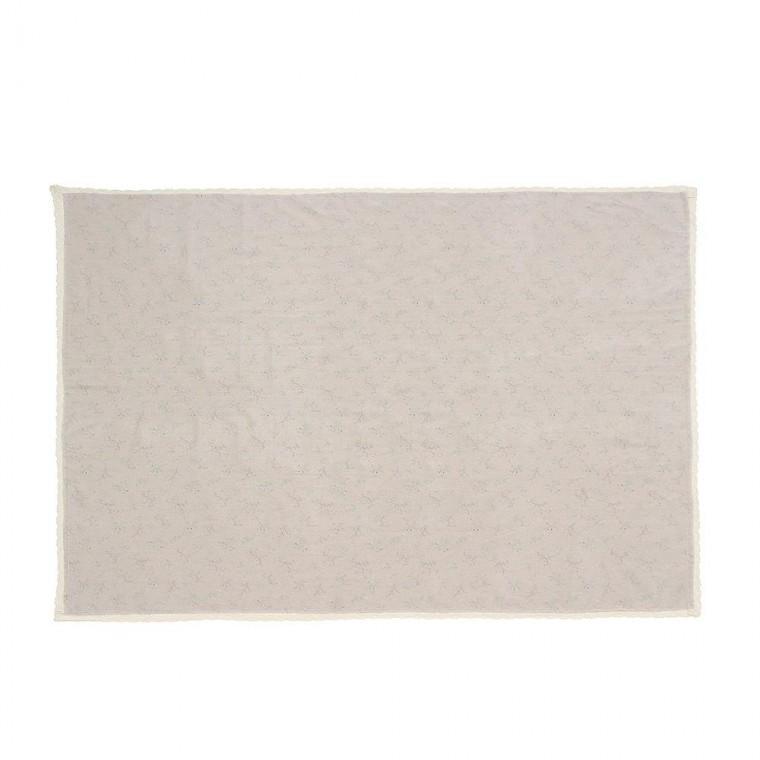 렉탱귤러 테이블 커버 140x220cm 플라워 브랜치 패턴