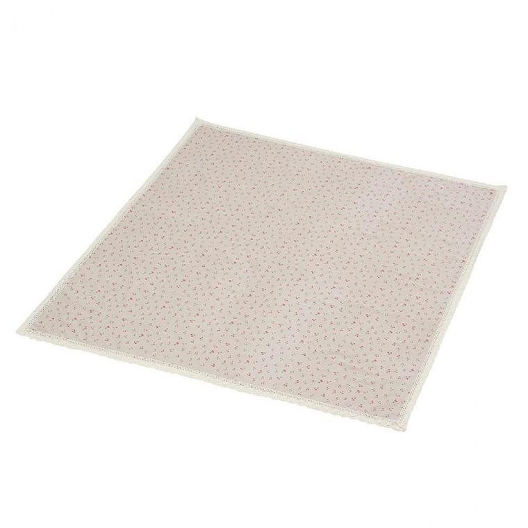 렉탱귤러 테이블 커버 140x160cm 체리 패턴