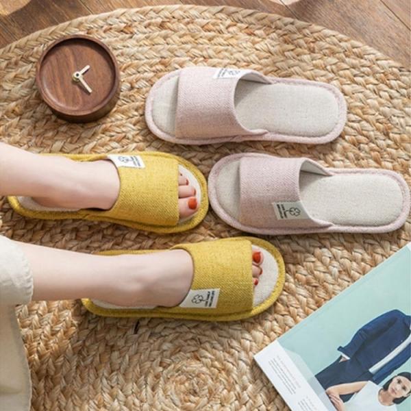 네잎 클로버 거실화  통굽슬리퍼  무소음 실내화 층간소음 방지 거실화 미끄럼 방지 욕실화