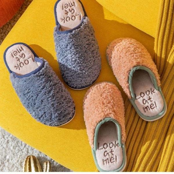 룩앳미 뽀글이 털슬리퍼