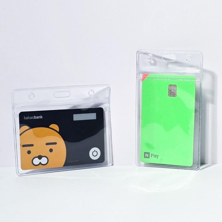 PVC 투명 명찰 케이스