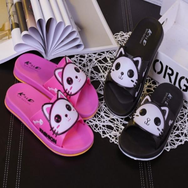 캐릭터 고양이 슬리퍼 동물슬리퍼