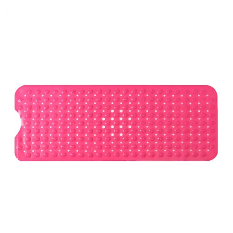 타일흡착 미끄럼방지 욕조 욕실매트(40x100cm) (핑크)