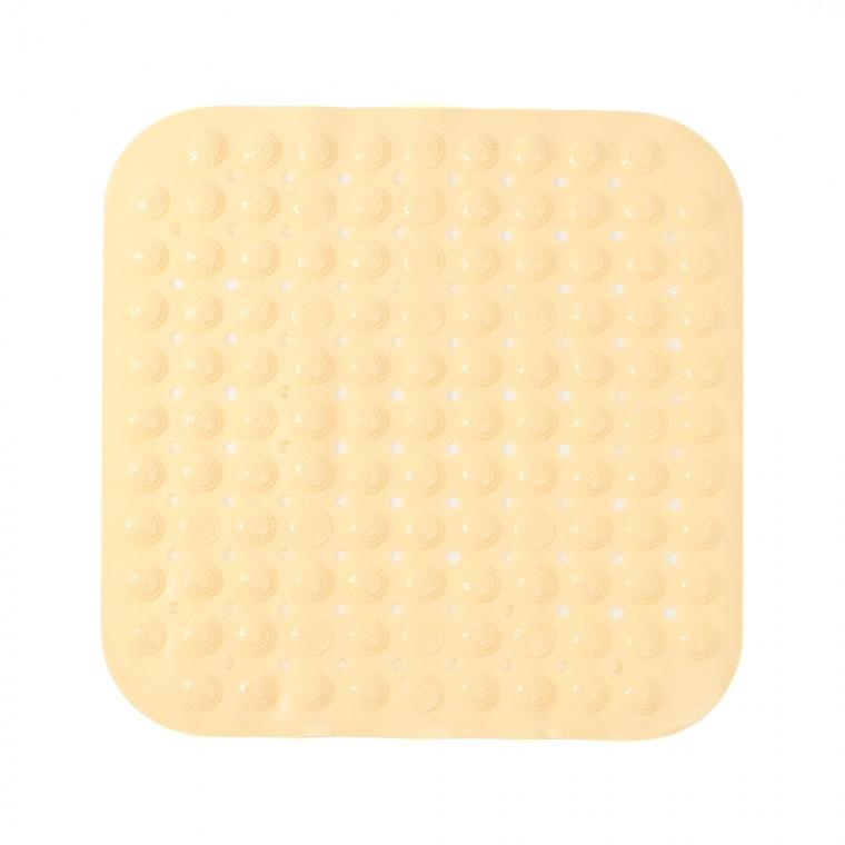 타일흡착 미끄럼방지 욕실매트(46x46cm) (베이지)