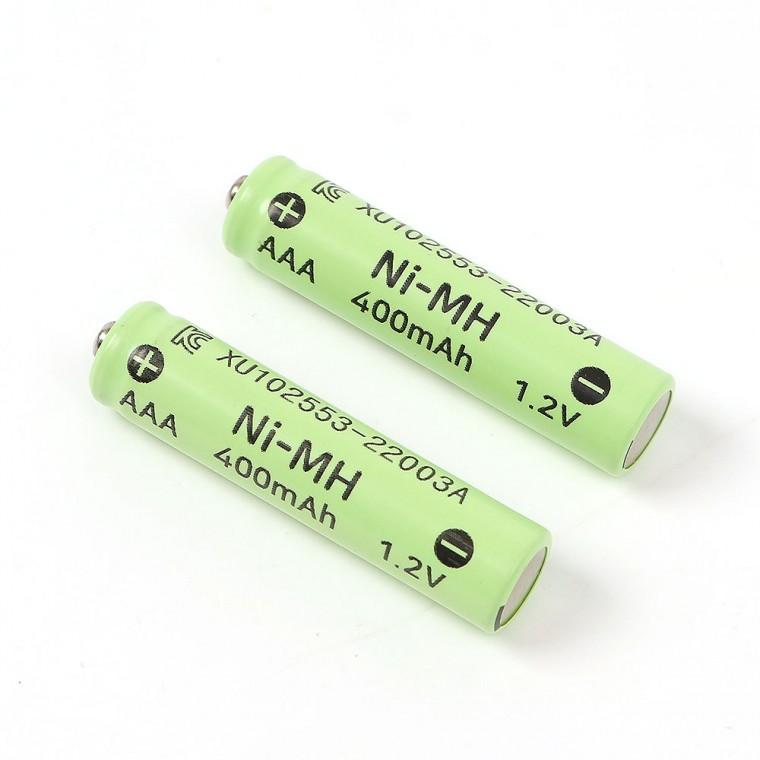 400mAh 니켈수소 AAA 충전지 2p세트