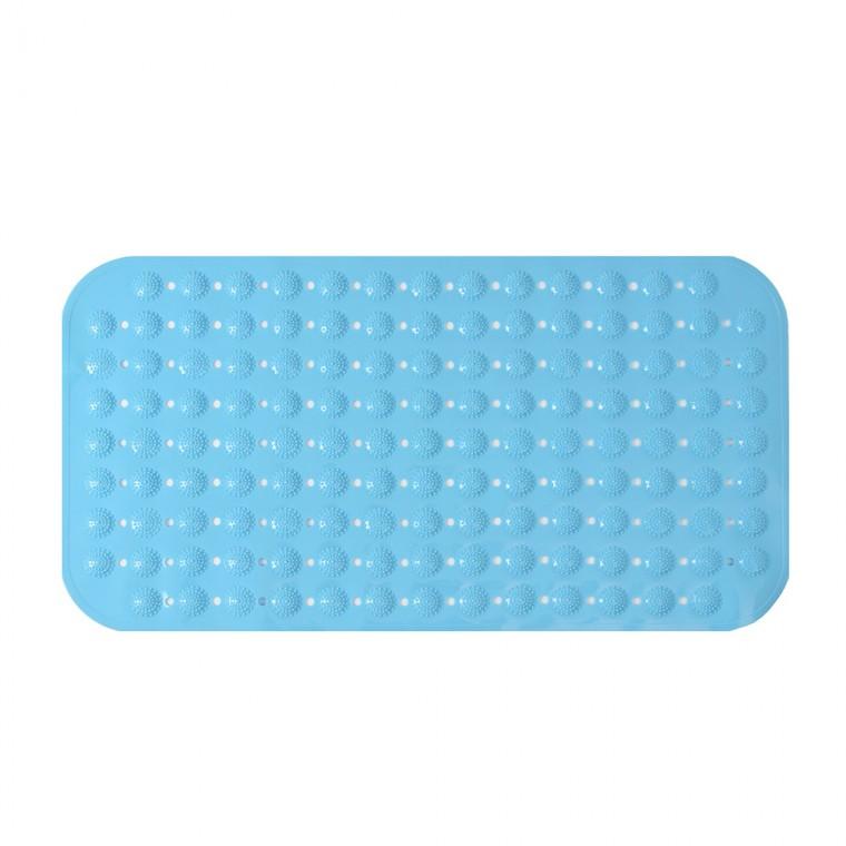 타일흡착 미끄럼방지 욕실매트(34x64cm) (스카이블루)