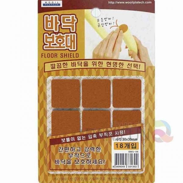 바닥 보호대 중 18개 가구스티커 기스방지 긁힘방지 압축부직포 식탁의자소음방지