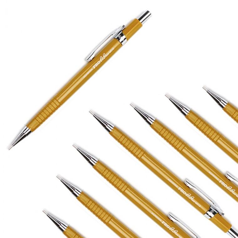 0.9mm 제도샤프 PRO 12개입(황색)