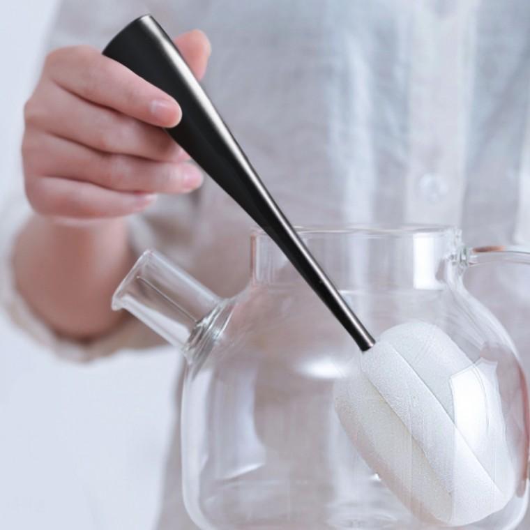 홈슨 스펀지 병 세척솔(블랙)