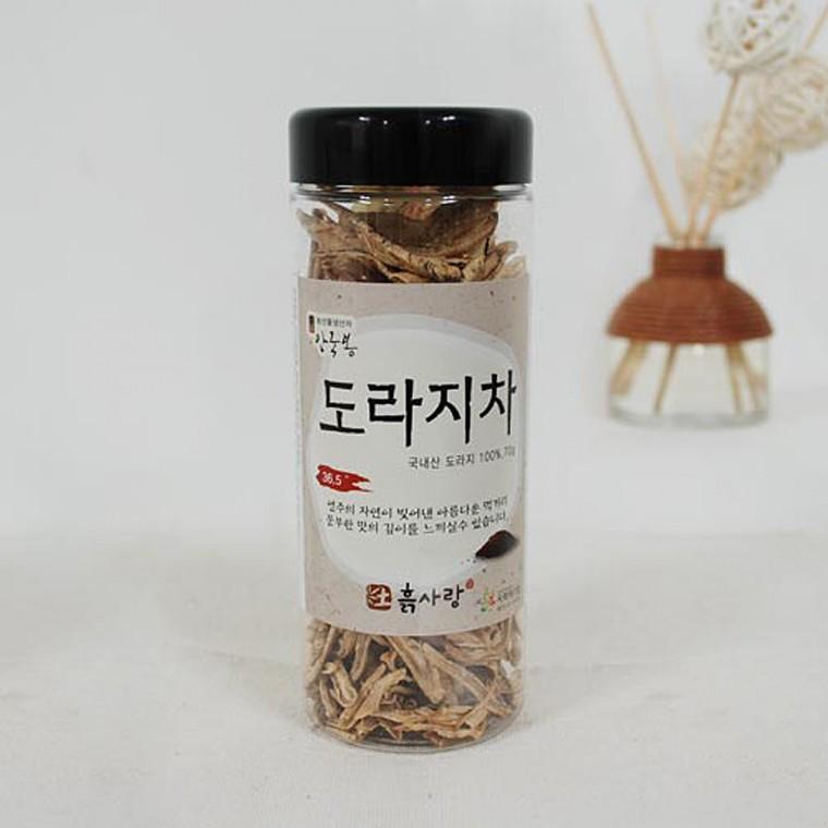 흙사랑 영주 도라지차병(80g)