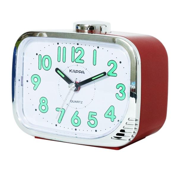 카파  이중벨 탁상시계 T872 레드