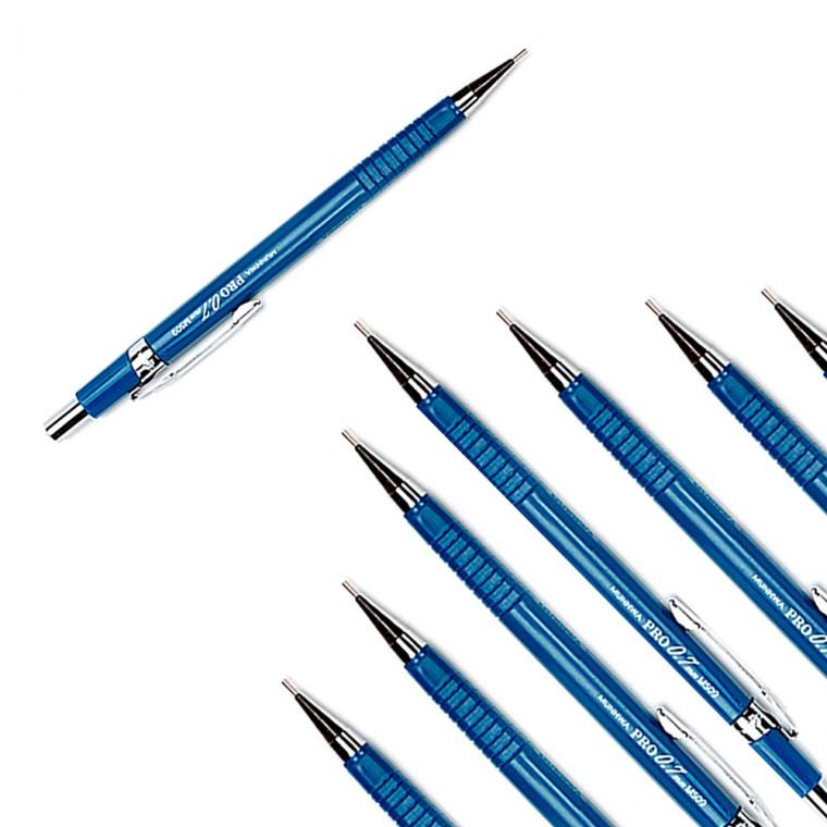 0.7mm 제도샤프 PRO 12개입(청색)