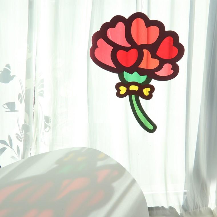 DIY729 4500 대왕카네이션만들기 썬캐쳐