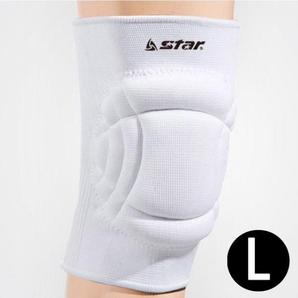 스타스포츠 보호용품 무릎보호대 쿠션 화이트L XD321W