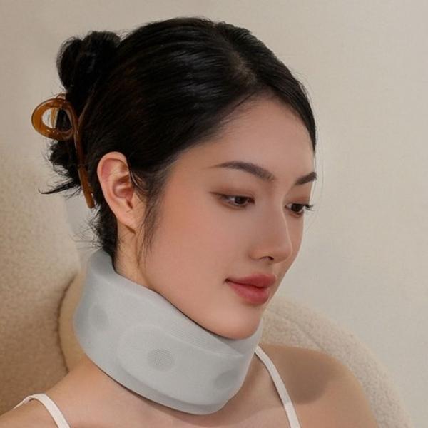 메모리폼 통풍 메쉬 목보호대