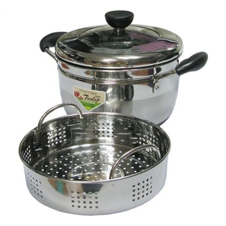 인덕션 냄비 찜기 국통 들통 20cm 전골냄비 ih 라면 양수 전용