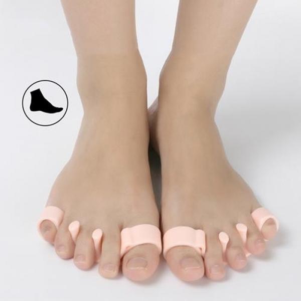 실리콘발가락링(2P) 보조기 바른자세 발바닥 통증 보호대 패드