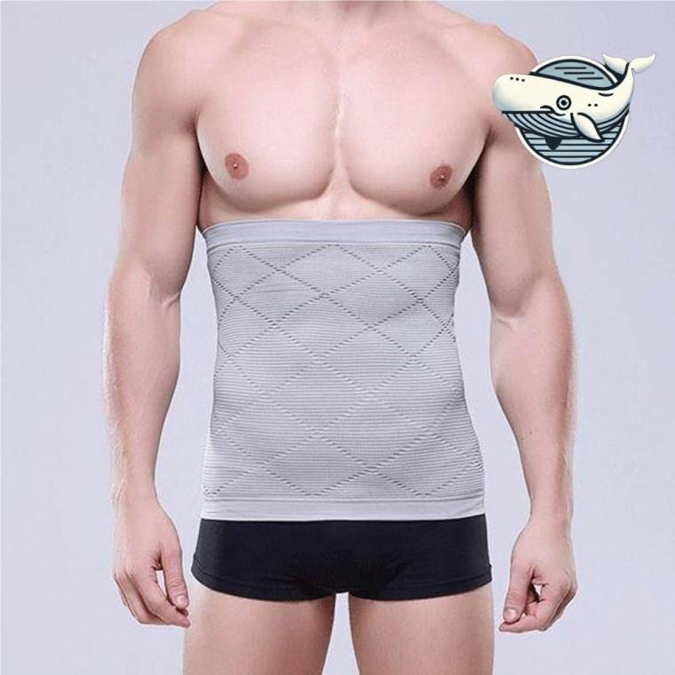 편안한 남성 허리 복대 체형 보정 밴드 슬림핏
